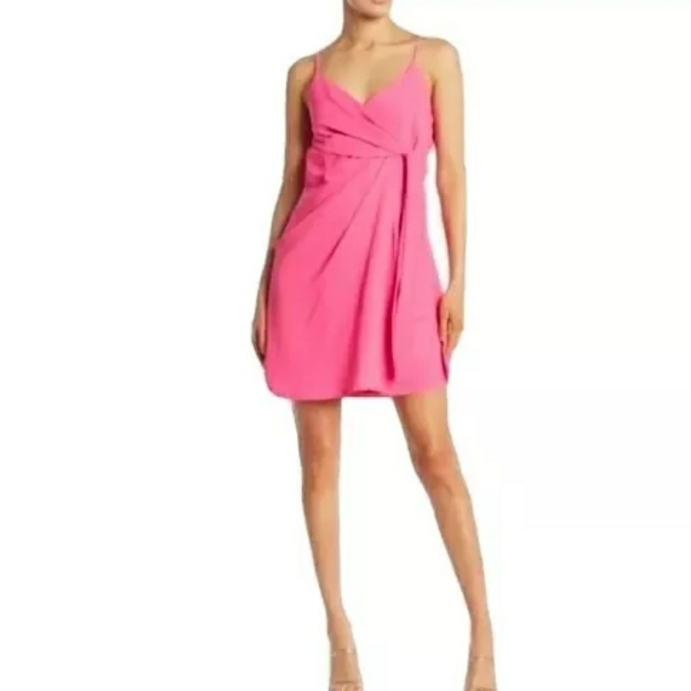Barbie Sugarlips Sleeveless Tie Front Mini Dress size  M *